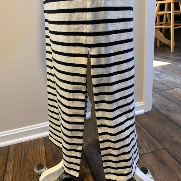 Tory Burch Harlie Striped Pattern Jersey Maxi Dress 100% Cotton Preppy Career Sm - Picture 4 of 7